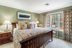Master suite with king bed